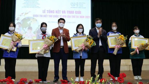 Bắc Ninh đạt 7 giải cuộc thi Viết thư UPU lần thứ 50 năm 2021