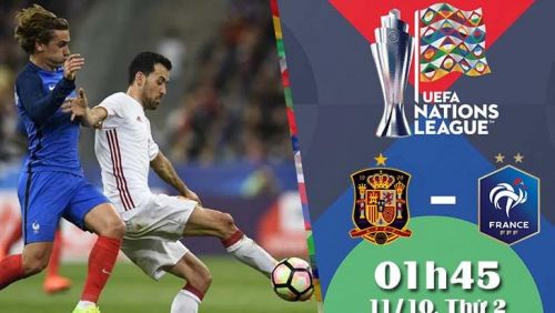 Link xem trực tiếp Tây Ban Nha vs Pháp UEFA Nations League (1h45, 11/10)