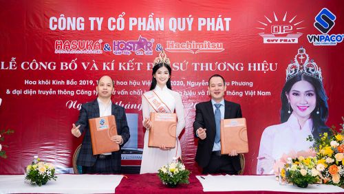 Công ty Cổ phần Quý Phát ra mắt đại sứ thương hiệu - Người đẹp Kinh Bắc 2019 Nguyễn Thị Thu Phương