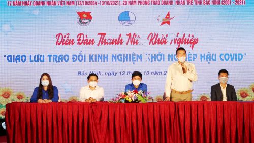 Diễn đàn Thanh niên khởi nghiệp tỉnh Bắc Ninh năm 2021