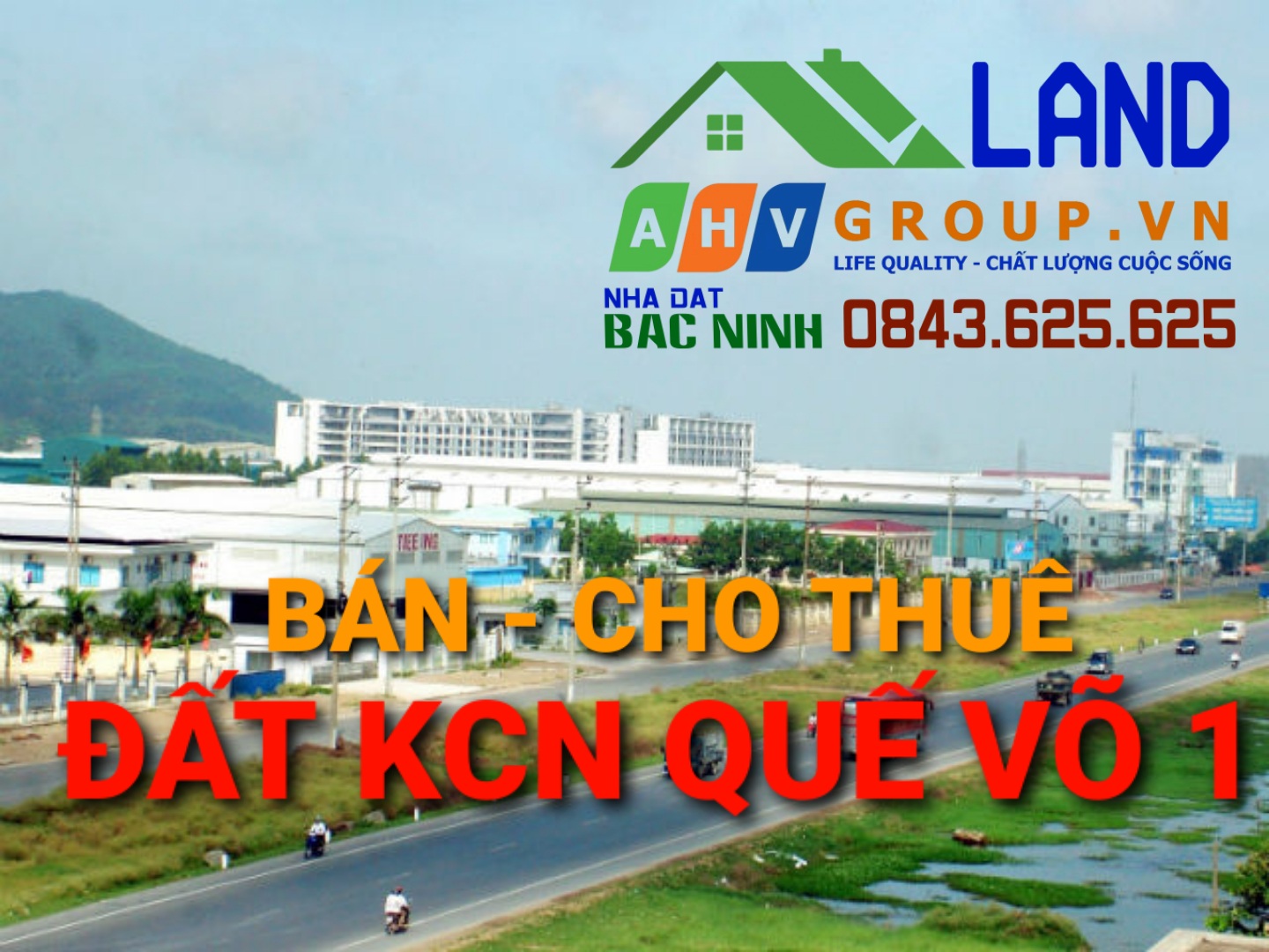 Bán, Cho thuê Đất, Nhà xưởng - Khu công nghiệp Quế Võ 1 - Bắc Ninh